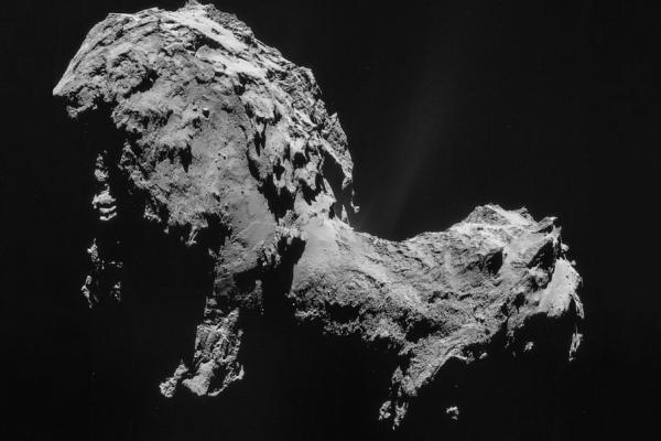 905px comet 67p on 19 september 2014 navcam mosaic